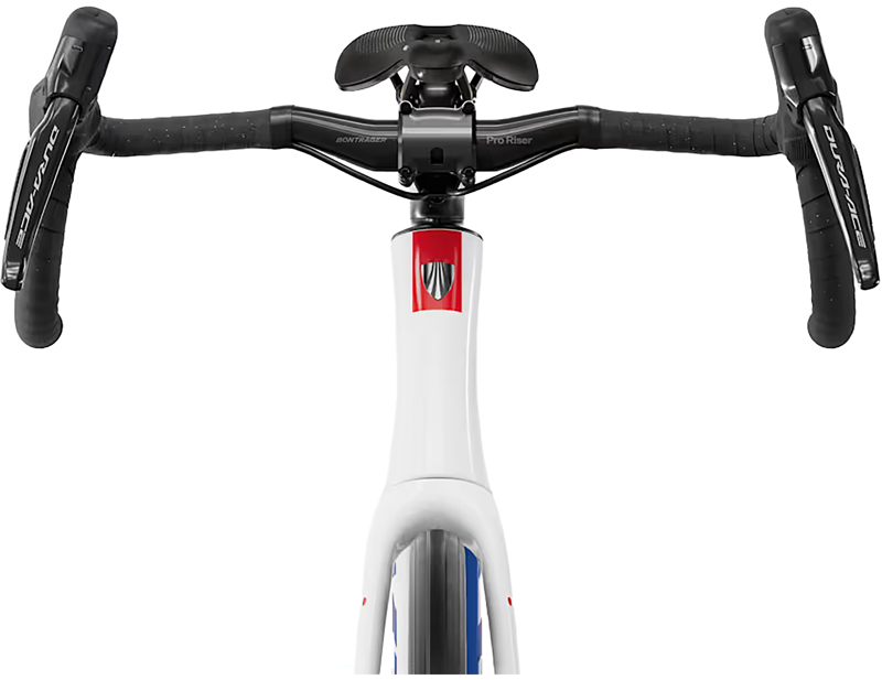 Trek Domane SLR 9 Gen 5 Di2 Carbon Road Bike 2027 in Navy Smoke/Trek White-2