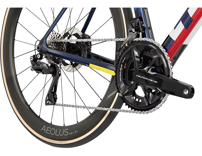 Trek Domane SLR 9 Gen 5 Di2 Carbon Road Bike 2027 in Navy Smoke/Trek White-4