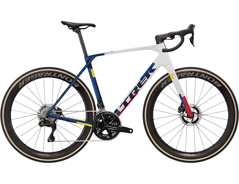 Trek Domane SLR 9 Gen 5 Di2 Carbon Road Bike 2027 in Navy Smoke/Trek White