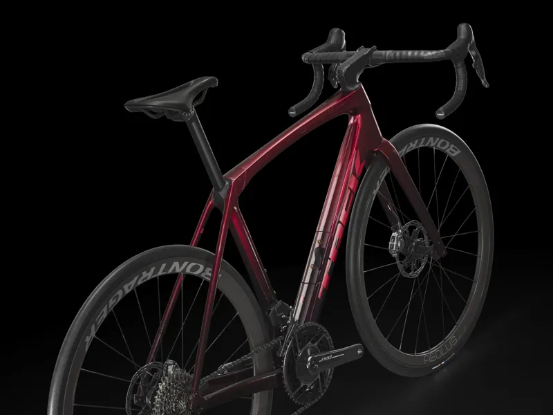 Trek Domane SLR 9 AXS Gen 4 Carbon Road Bike 2025 in Metallic Red Smoke-2