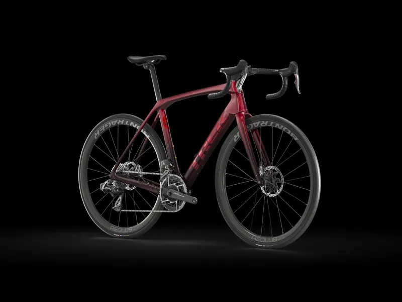 Trek Domane SLR 9 AXS Gen 4 Carbon Road Bike 2025 in Metallic Red Smoke-1