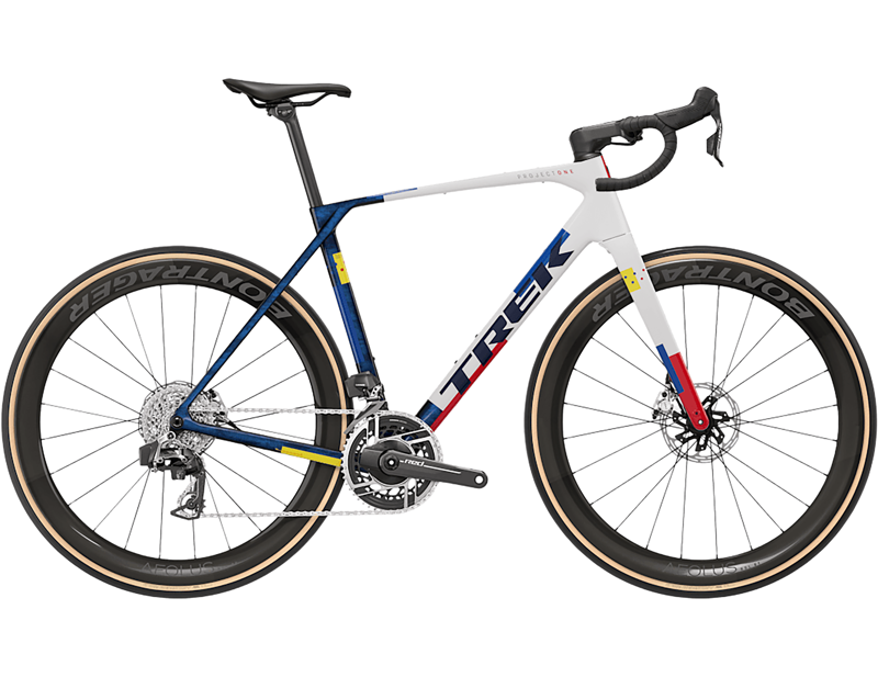 Trek Domane SLR 9 AXS Gen 5 Carbon Road Bike 2027 in Navy Smoke/Trek White