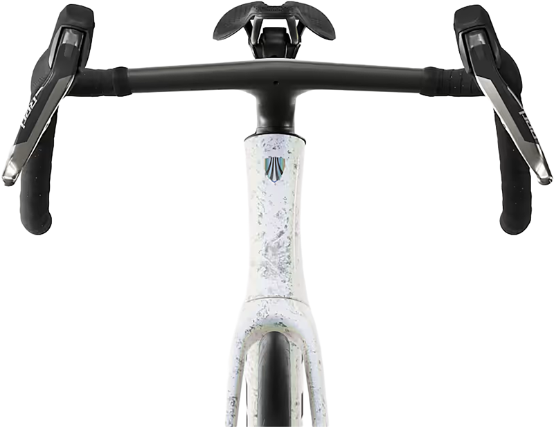 Trek Domane SLR 9 AXS 1x13 Gen 5 Carbon Road Bike 2027 in Mother of Pearl/Silver Marble-2