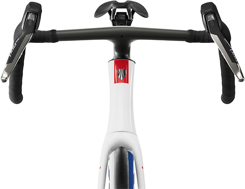 Trek Domane SLR 9 AXS 1x13 Gen 5 Carbon Road Bike 2027 in Navy Smoke/Trek White-2