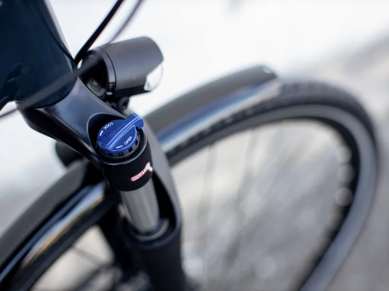 Trek Dual Sport 3 Stagger Equipped Hybrid Bike 2021 in Nautical Navy-10