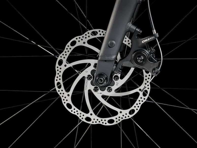 Trek Dual Sport 1 Gen 5 Hybrid Bike 2025 in Black Olive-5