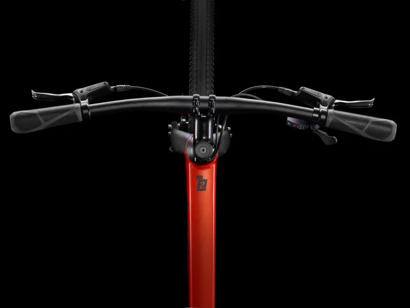 Trek Dual Sport 2 Gen 5 Hybrid Bike 2025 in Lava Red-4