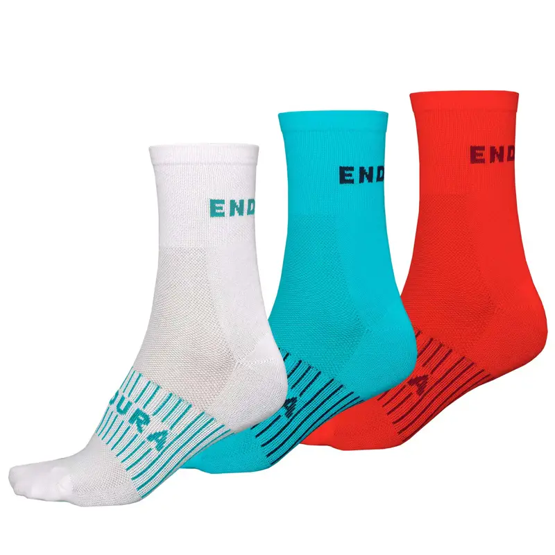 Balfes Bikes Endura Womens Coolmax Race Sock Triple Pack | Free postage over £30, £10 off first order, price match & 0% finance.