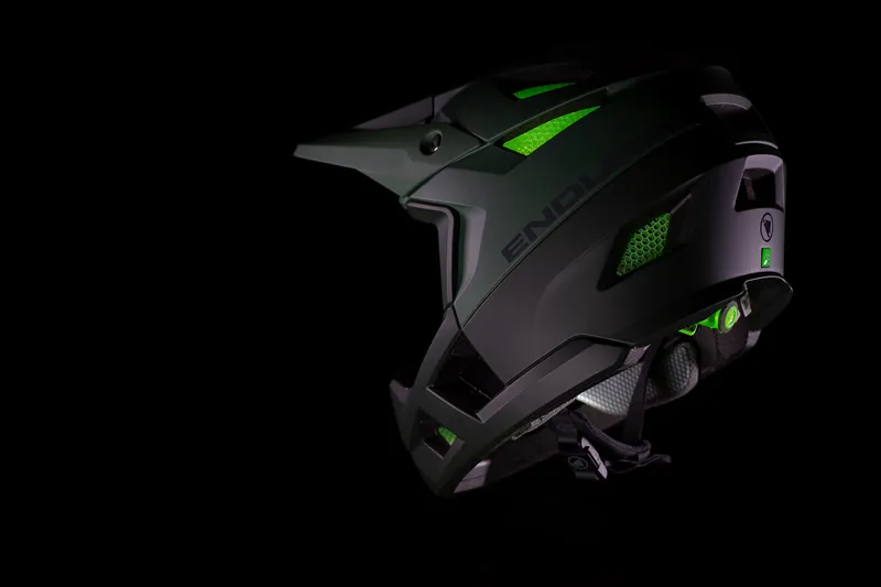 Endura MT500 Full Face Helmet in White-2