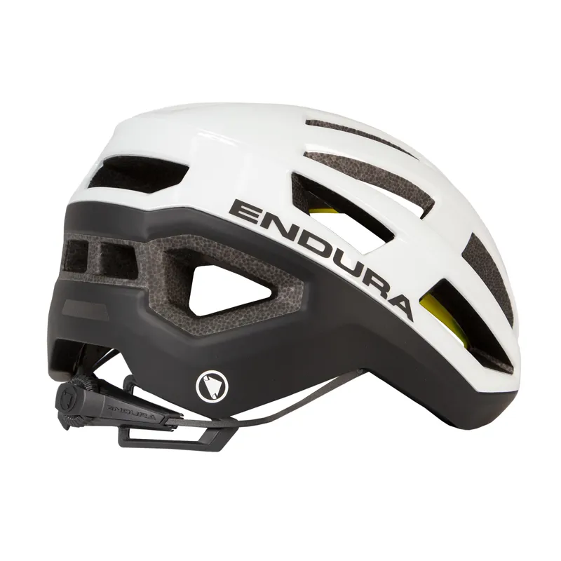 Endura FS260-Pro MIPS Road Helmet II in White-1