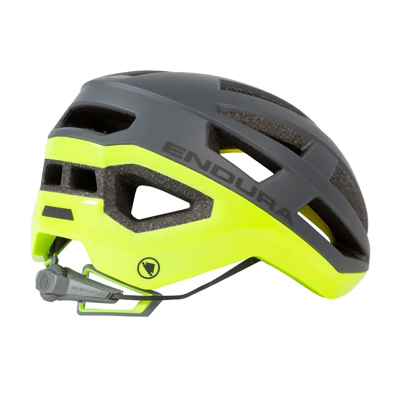 Endura FS260-Pro MIPS Road Helmet II in Hi-Viz Yellow-1