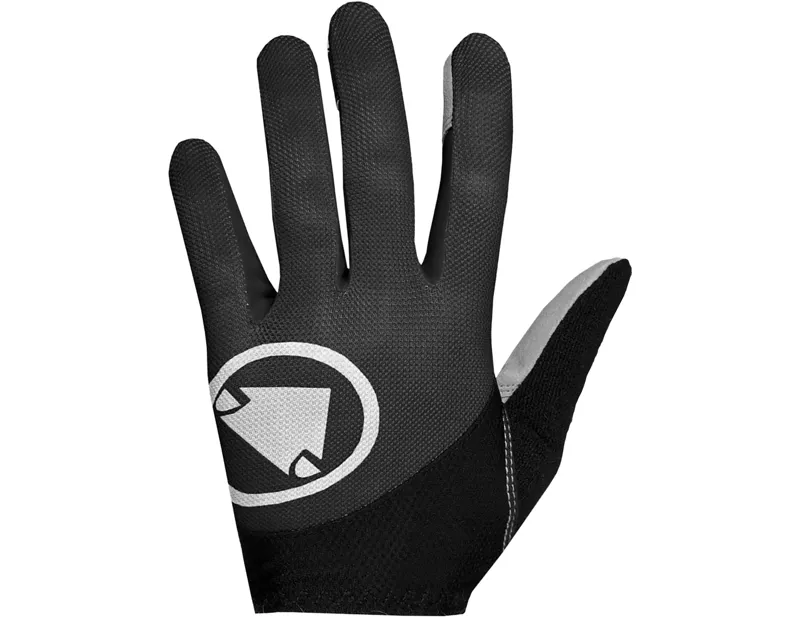 Endura Hummvee Lite Icon Full Finger Gloves in Black