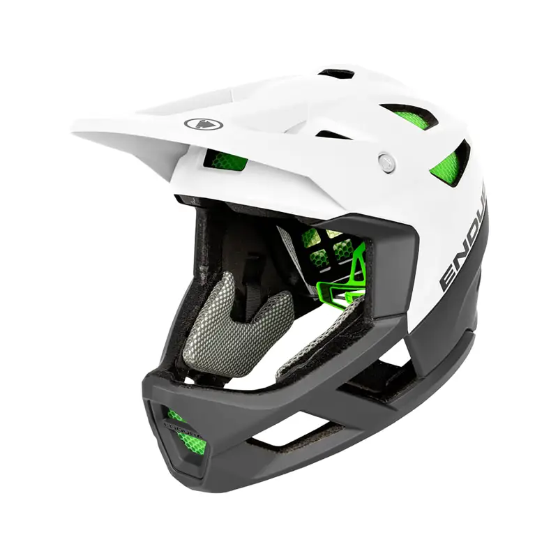 Balfes Bikes Endura MT500 Full Face Helmet in White | Free postage over £30, £10 off first order, price match & 0% finance.