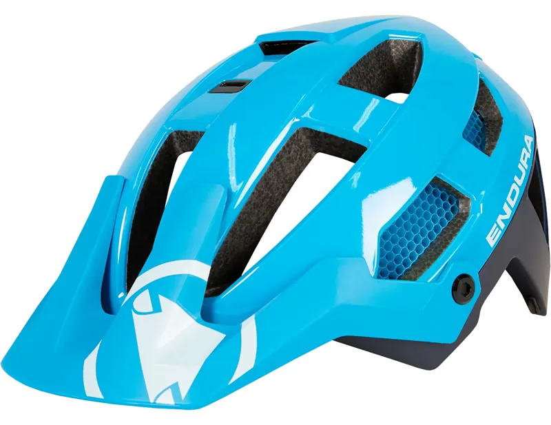 Endura SingleTrack Helmet in Electric Blue