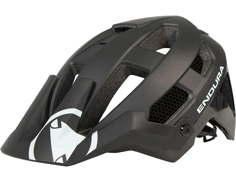 Endura SingleTrack Helmet in Black