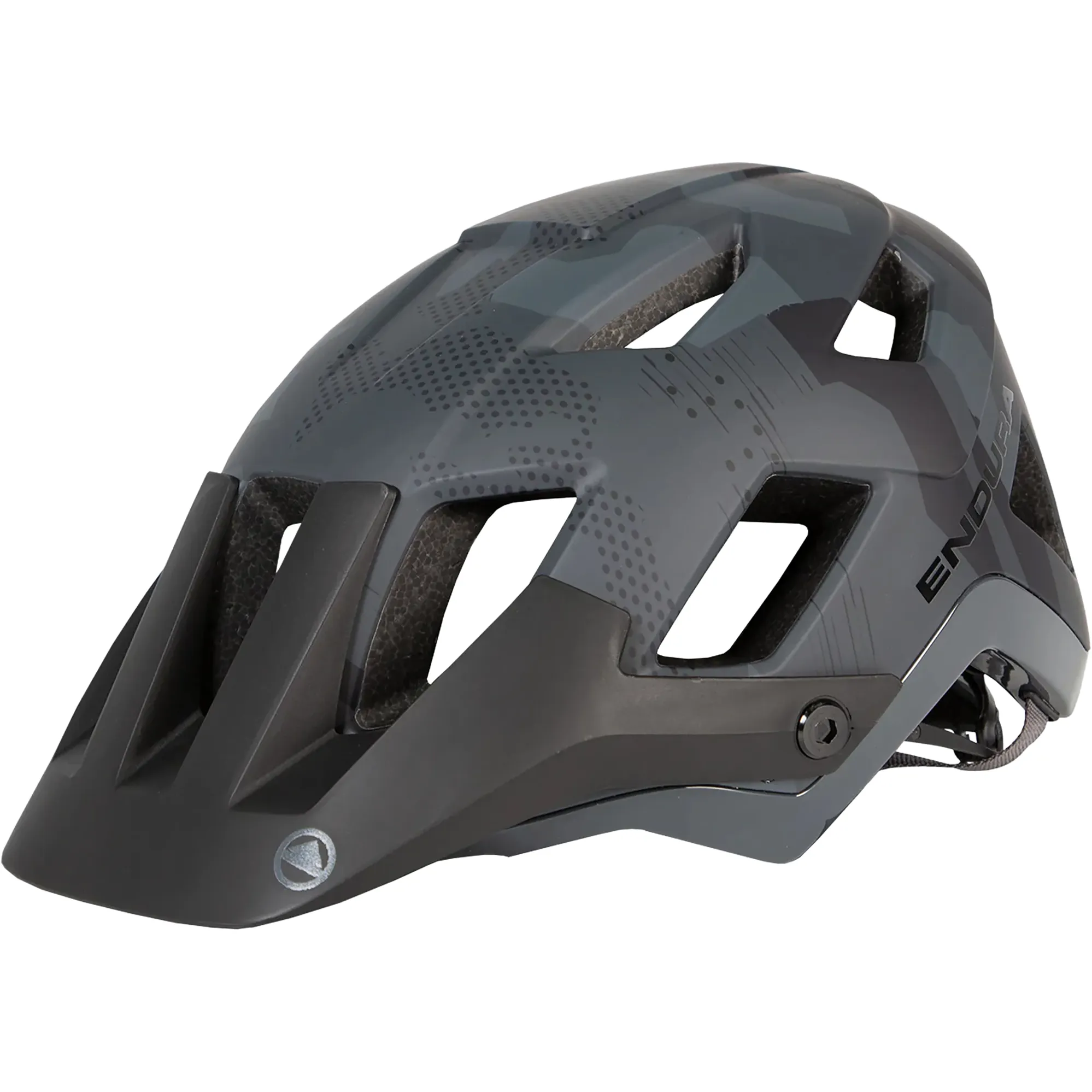 Endura Hummvee Plus Helmet in Grey Camo