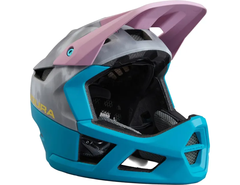 Endura MT500 Full Face MIPS Helmet in Dreich Grey