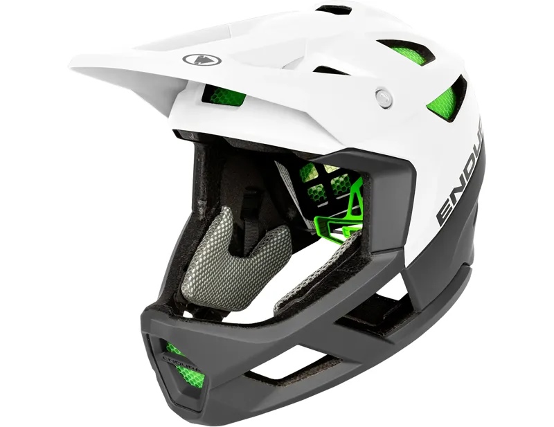 Endura MT500 Full Face MIPS Helmet in White