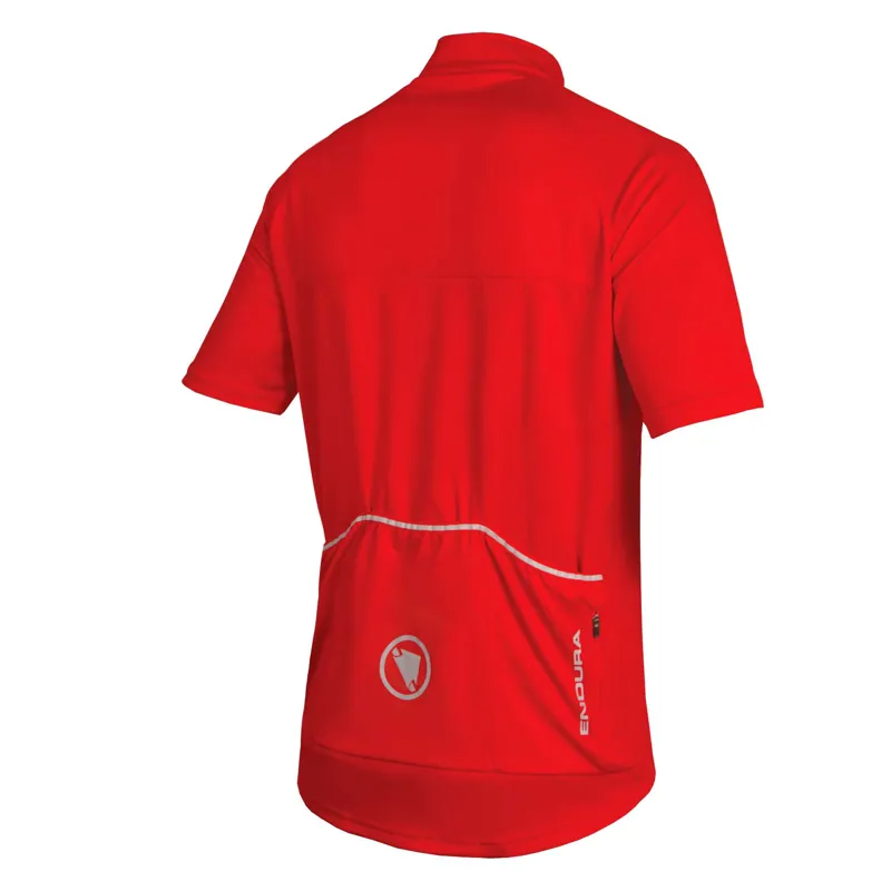 Endura Xtract II Short Sleeve Jersey in Red-1