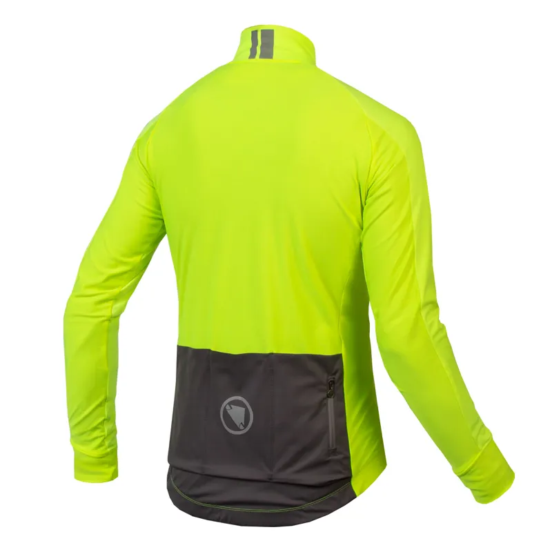 Endura FS260-Pro Jetstream Long Sleeve Jersey II in Hi-Viz Yellow-1