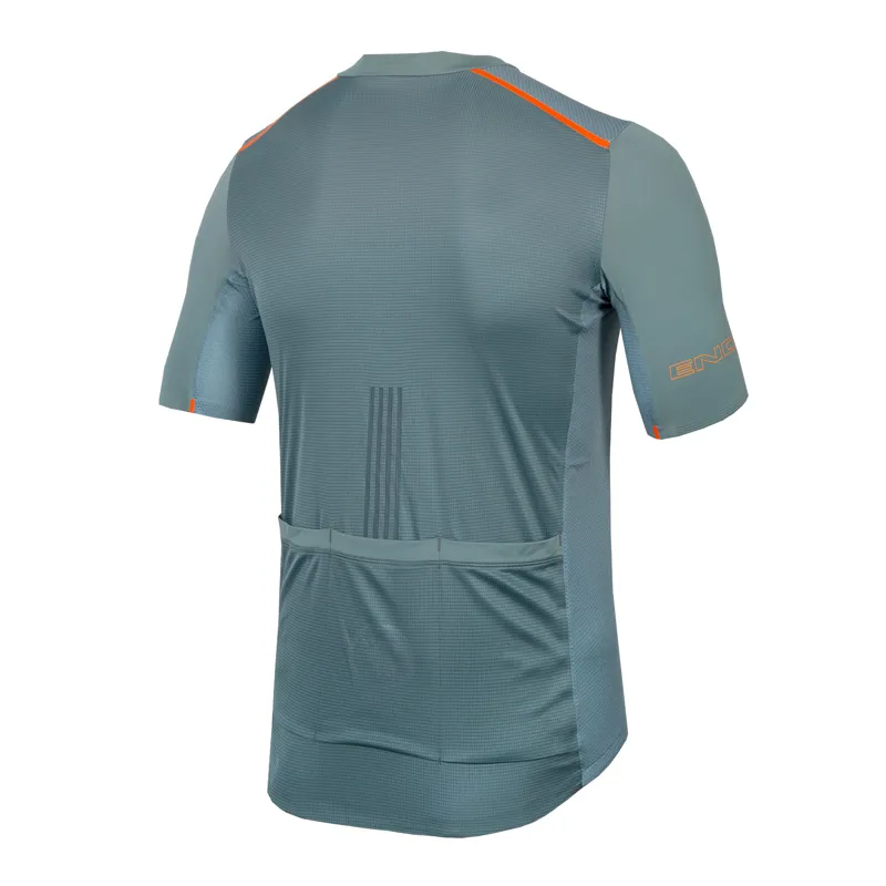 Endura Pro SL Lite Short Sleeve Jersey in Pumpkin -1