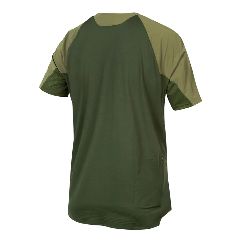 Endura GV500 Foyle T Shirt in Olive Green -1