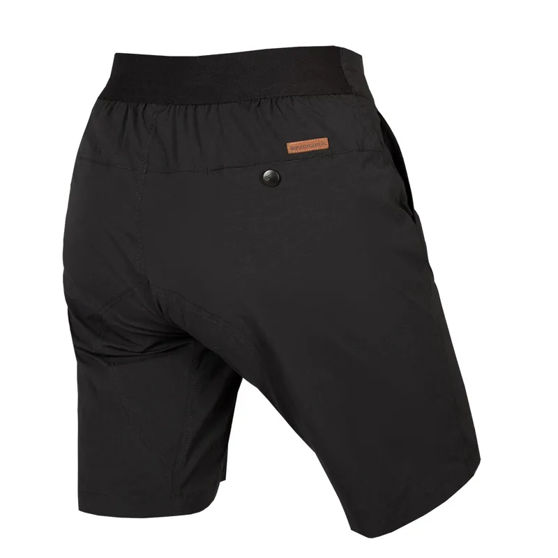 Endura Hummvee Lite Womens Shorts With Liner in Black-1