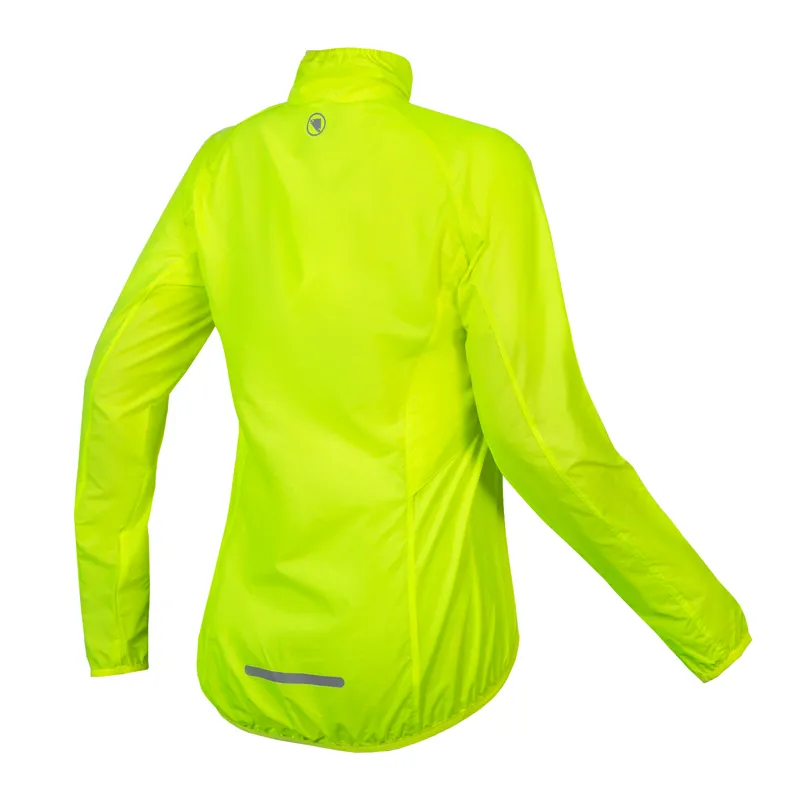 Endura Women's Pakajak Shell Jacket in Hi-Viz Yellow-1