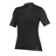 Endura Women's FS260 Short Sleeve Jersey in Black