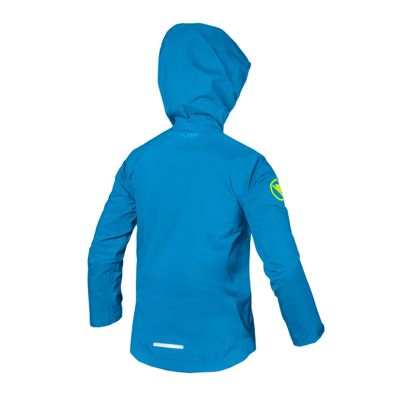 Endura Kids MT500JR Waterproof Jacket In Blue-1