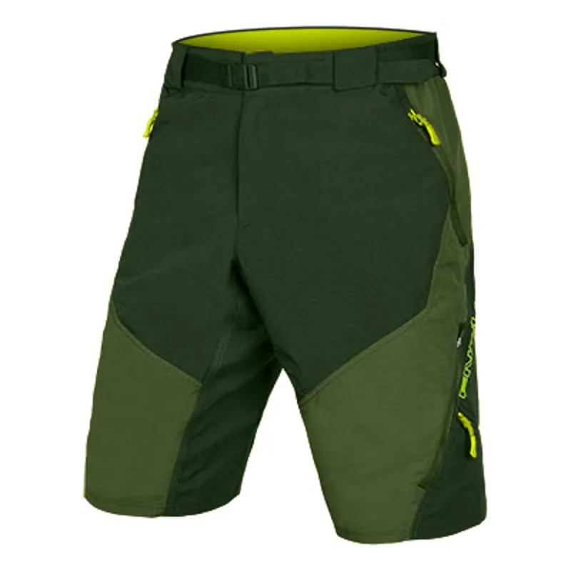 Endura Hummvee Short II With Liner in Olive Green 