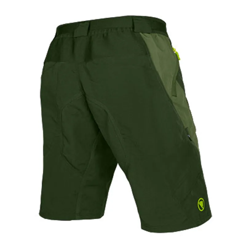 Endura Hummvee Short II With Liner in Olive Green -1