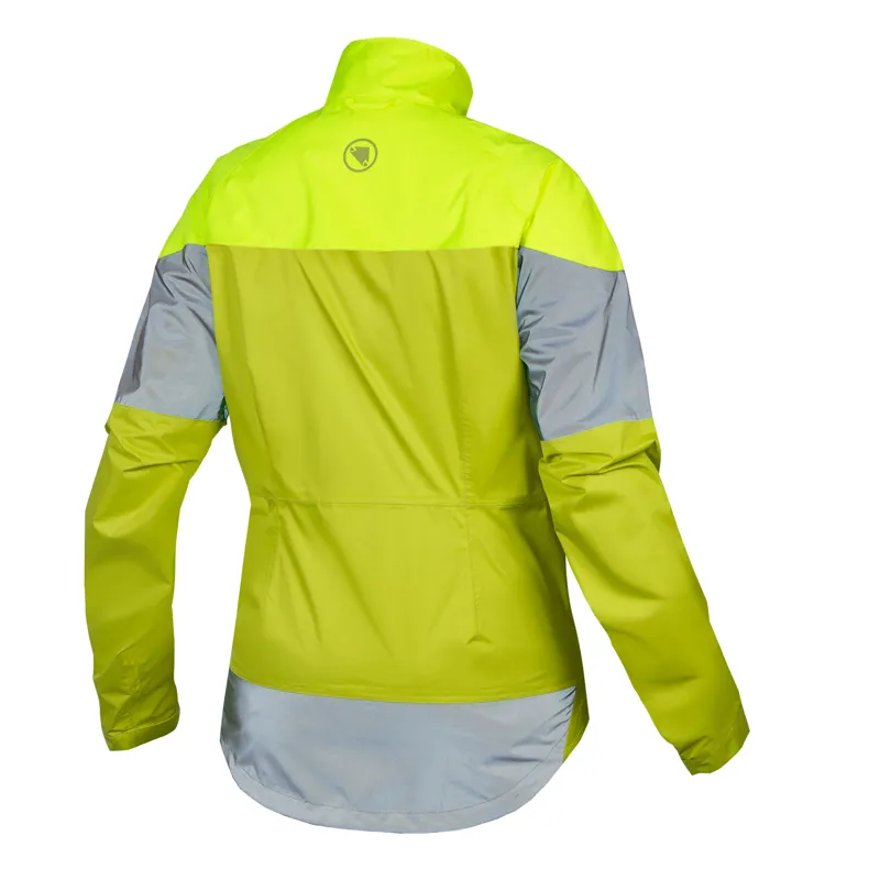 Endura Women's Urban Luminite Jacket II in Hi-Viz Yellow -1