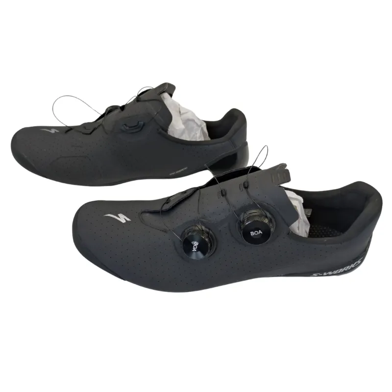 EX DISPLAY Specialized S-Works Torch 44.5 Road Cycling Shoe in Black-1