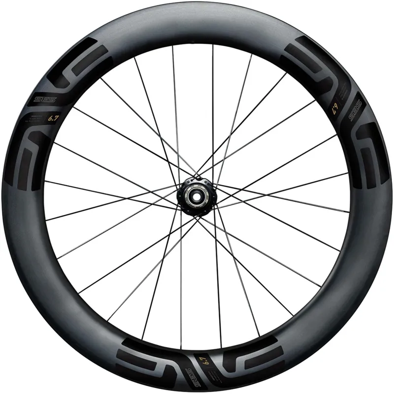 ENVE SES 6.7 700c Clincher Road Wheelset in Black-2