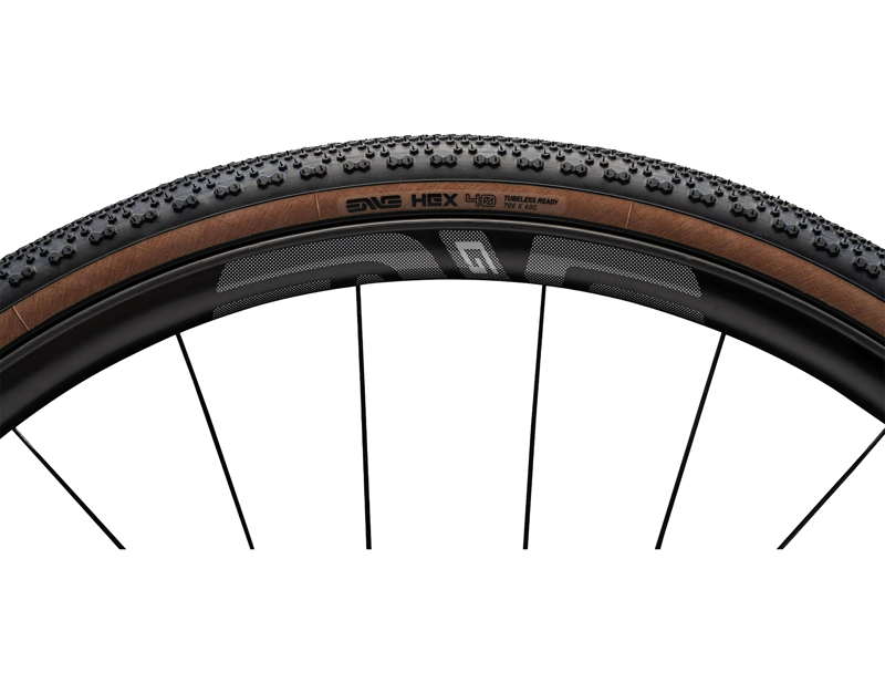 Enve Hex 700c Gravel Tyre in Tan Sidewall-3