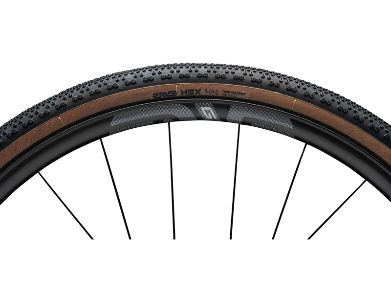 Enve Hex 700c Gravel Tyre in Tan Sidewall-2