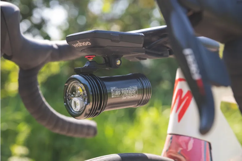 Exposure Strada Mk12 Super Bright LED Front Light with Remote Switch in Gun Metal Black-1