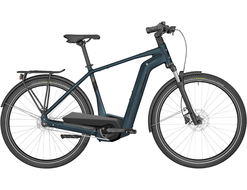 EX DISPLAY Bergamont E-Horizon N5E FH Gent Electric Hybrid Bike 2025 48cm in Blue