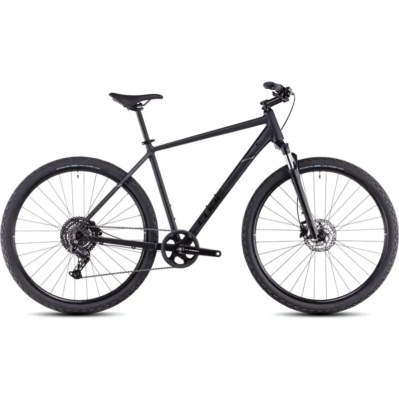 EX DISPLAY Cube Nature One Hybrid Bike 2025 50cm in Black/Black