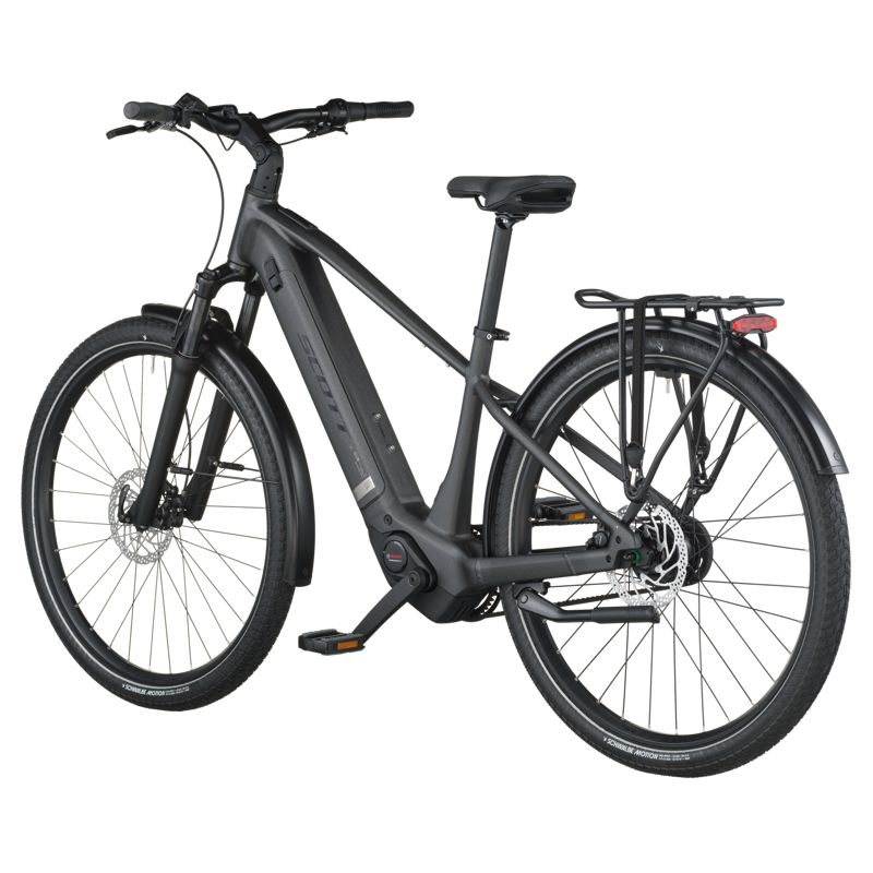 EX DISPLAY Scott Sub Tour 30 Electric Hybrid Bike 2026 Medium in Midnight Grey-2