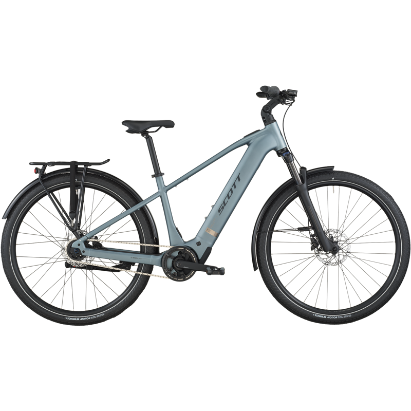 Balfes Bikes EX DISPLAY Scott Sub Tour 40 Electric Hybrid Bike 2026 Large in Hematite Blue | Free postage over £30, £10 off first order, price match & 0% finance.