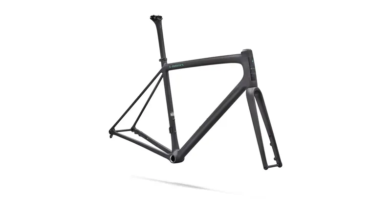 EX DISPLAY Specialized S-Works Aethos 2 Road Frameset 2026 54cm in RTP Raw Carbon / Premium Fjord Metallic-1