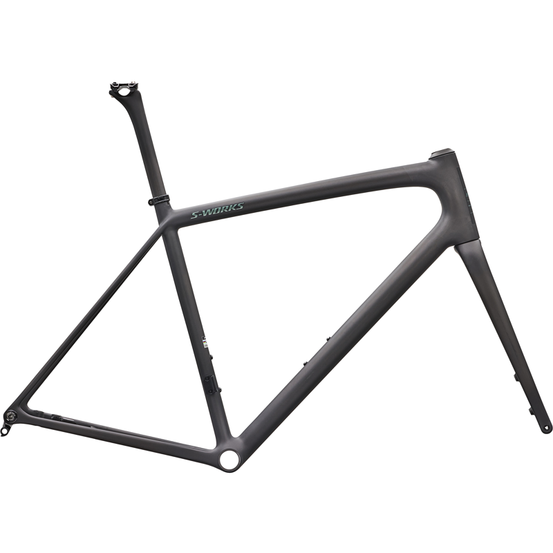 Balfes Bikes EX DISPLAY Specialized S-Works Aethos 2 Road Frameset 2026 54cm in RTP Raw Carbon / Premium Fjord Metallic | Free postage over £30, £10 off first order, price match & 0% finance.