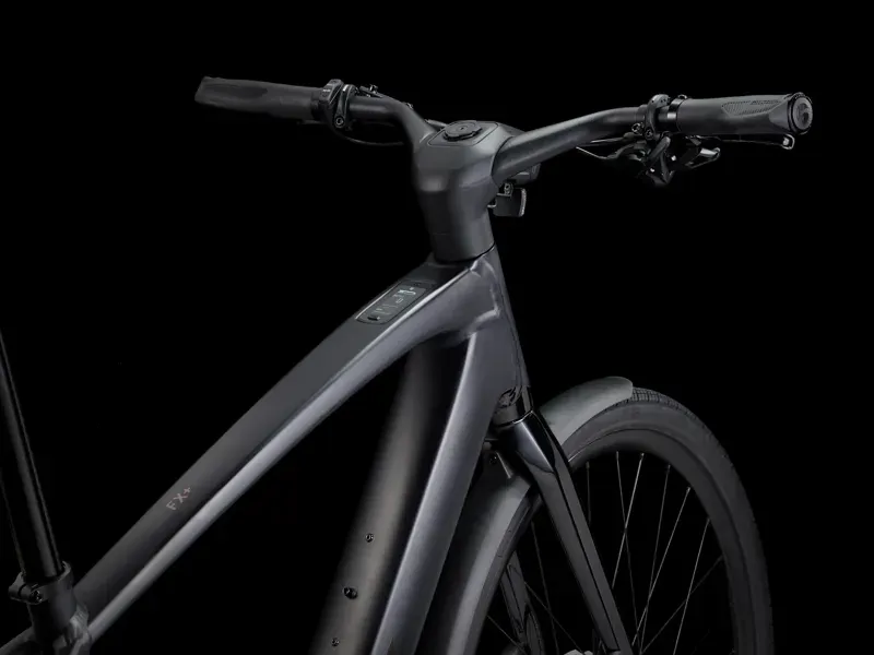 EX DISPLAY Trek FX+ 7 Electric Hybrid Bike 2025 Large in Dark Star-2