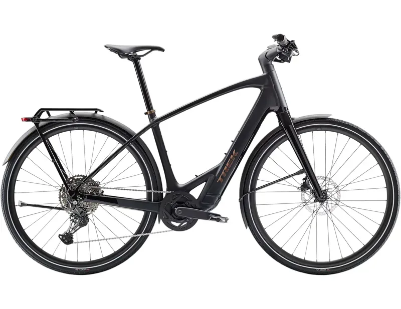 EX DISPLAY Trek FX+ 7 Electric Hybrid Bike 2025 Large in Dark Star