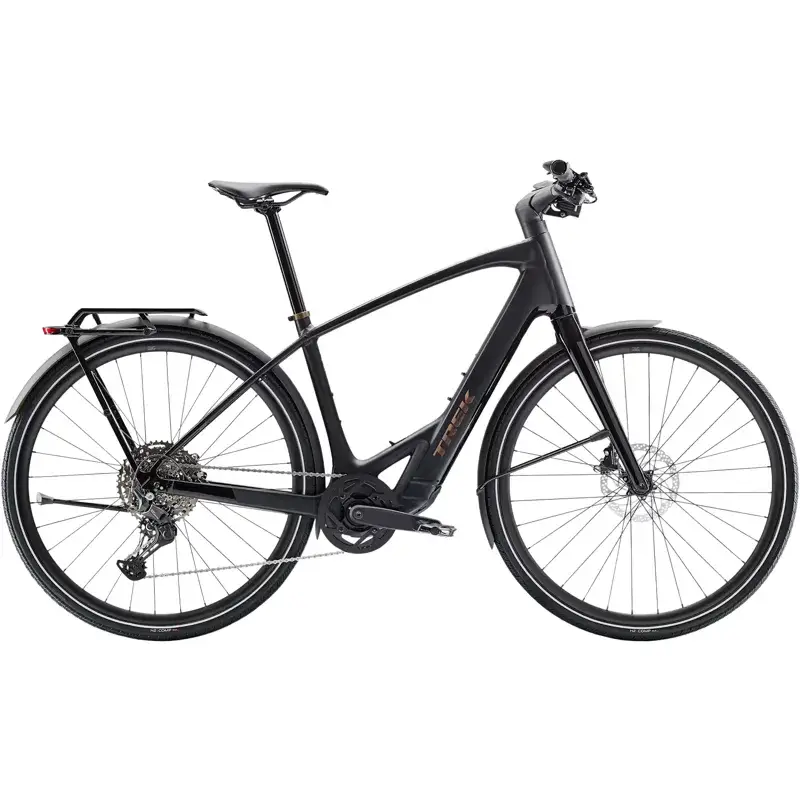 Balfes Bikes EX DISPLAY Trek FX+ 7 Electric Hybrid Bike 2026 Large in Dark Star | Free postage over £30, £10 off first order, price match & 0% finance.