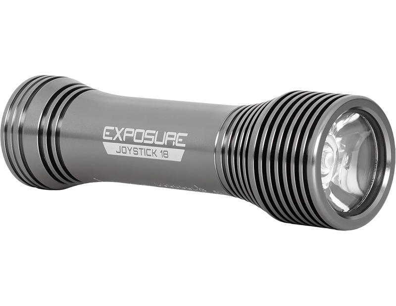 Balfes Bikes Exposure Lights Joystick Mk18 with Lanyard in Gun Metal Black | Free postage over £30, £10 off first order, price match & 0% finance.