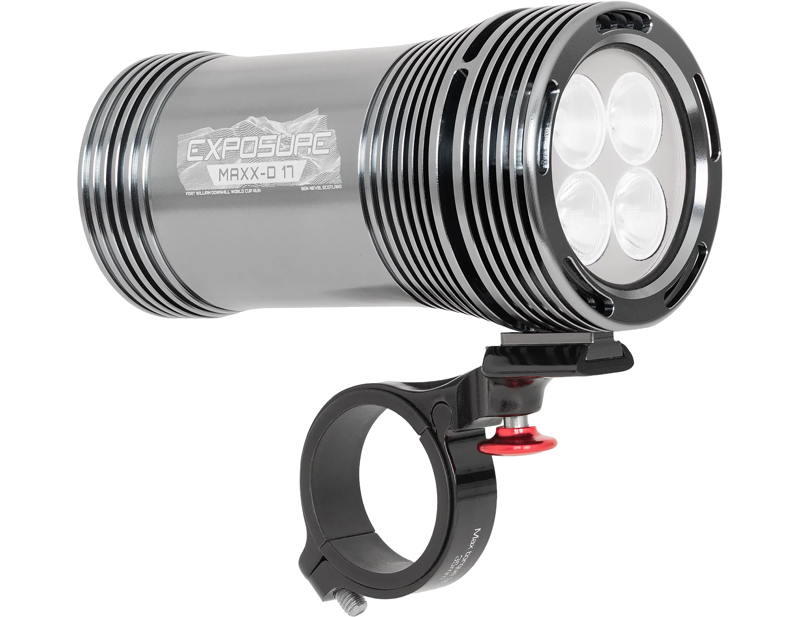 Balfes Bikes Exposure Lights MaXx-D Mk17 in Gun Metal Black | Free postage over £30, £10 off first order, price match & 0% finance.