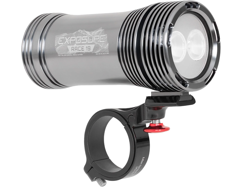 Balfes Bikes Exposure Lights Race Mk19 in Gun Metal Black | Free postage over £30, £10 off first order, price match & 0% finance.